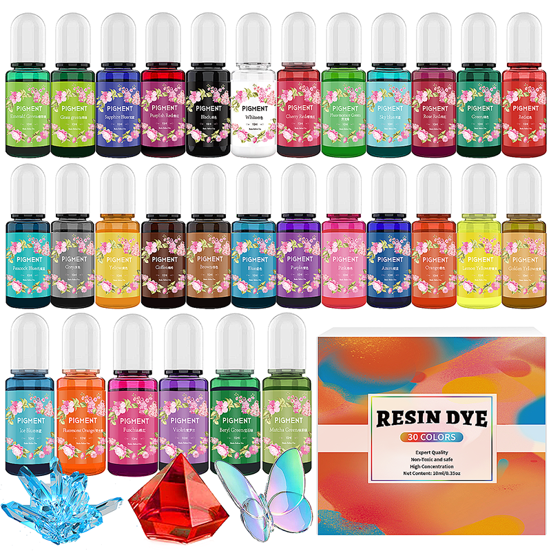 Soap Making Art - DIY Epoxy Resin Pigment Kit Candle