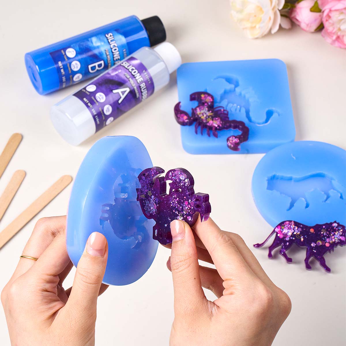 118ml/296ml Silicone Mold Maki - مراجعة Soap Making Experiment وسعره
