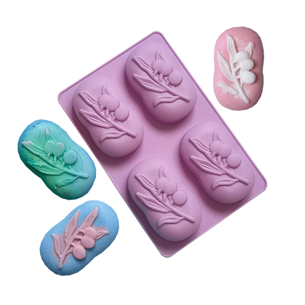 4 Cavities Oval Olive Tree Sil - مراجعة Soap Making Experiment وسعره