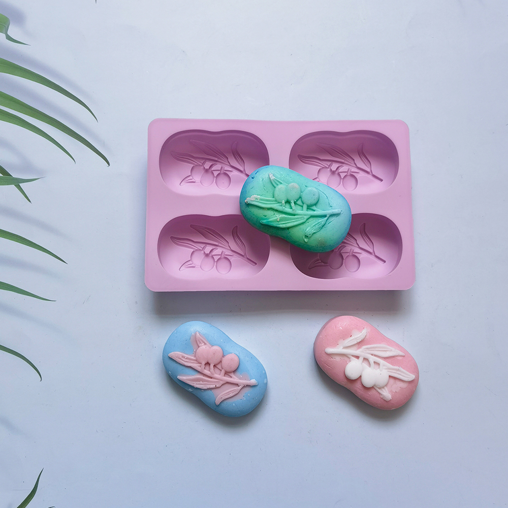 4 Cavities Oval Olive Tree Sil - مراجعة Soap Making Experiment وسعره