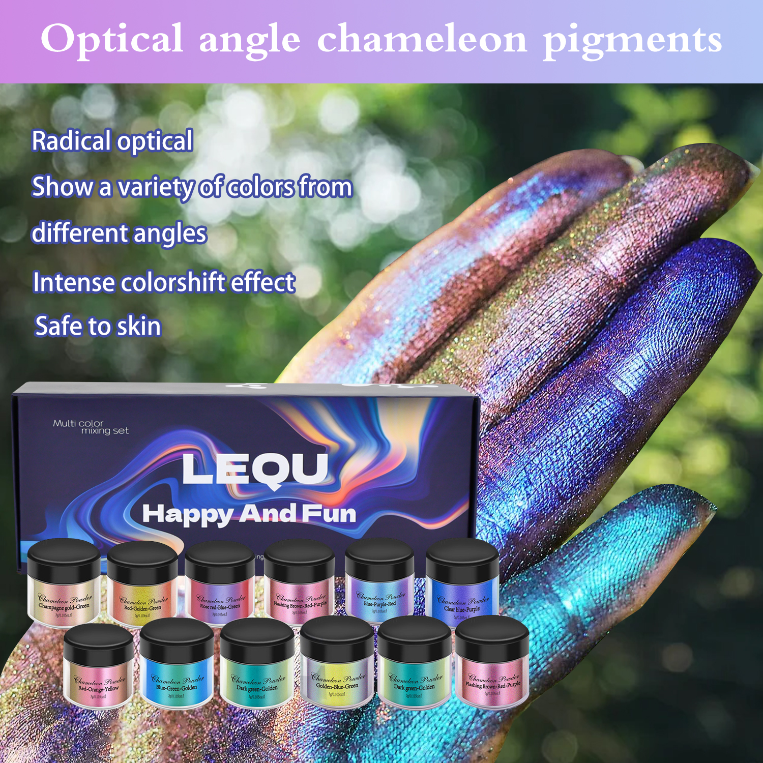 1 Set Chameleon Powder Nail Ch - مراجعة Soap Making Dye وسعره