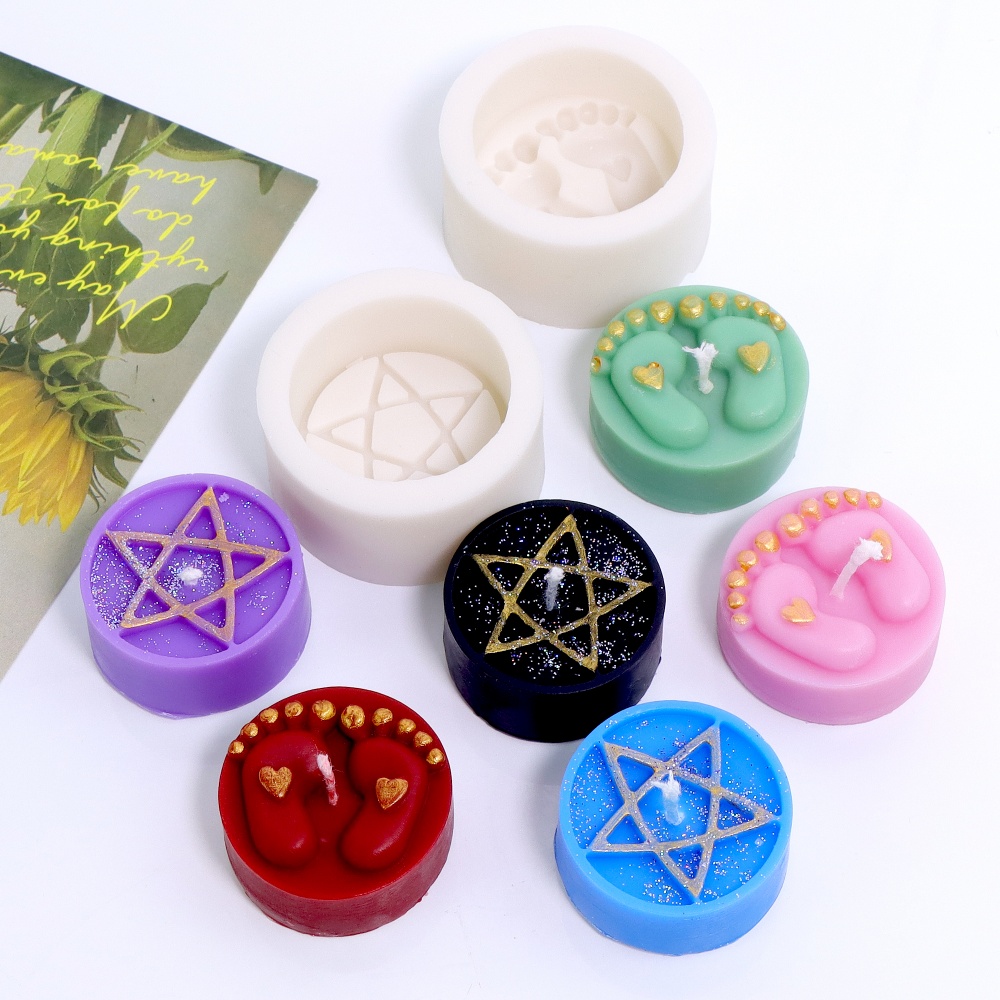 3D Exquisite Round Pentagram S - مراجعة Soap Making Art وسعره