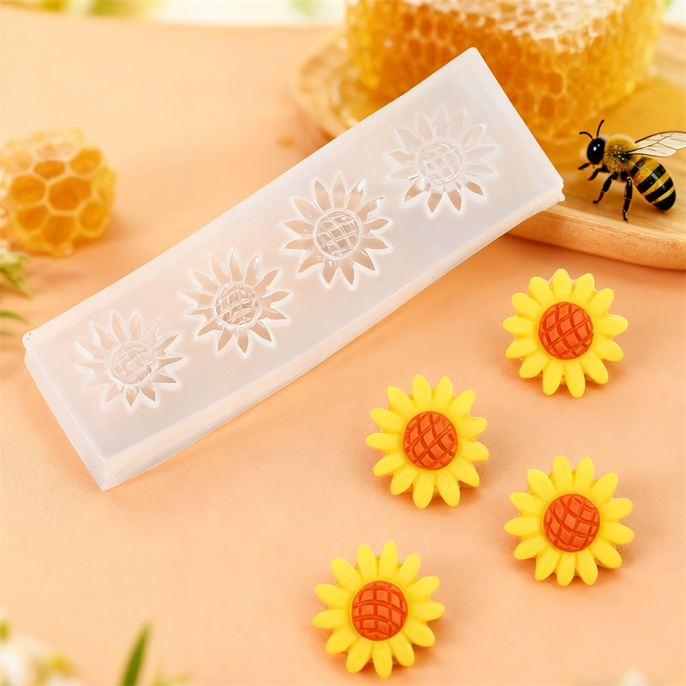 4pcs Honeybee Honeycomb Bee Si - مراجعة Soap Making Art وسعره