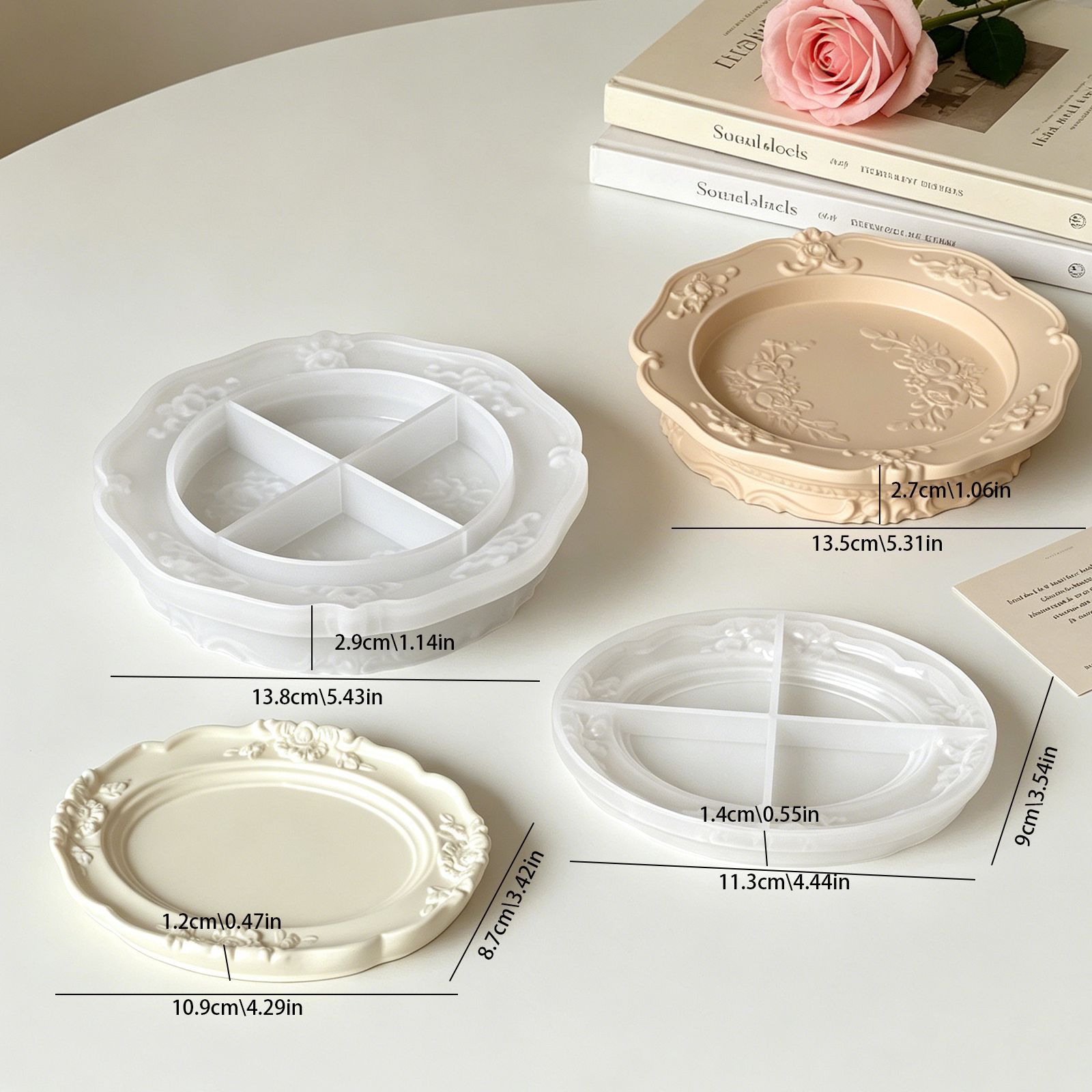 Elegant Vintage Baroque Lace S - مراجعة Soap Making Kits وسعره