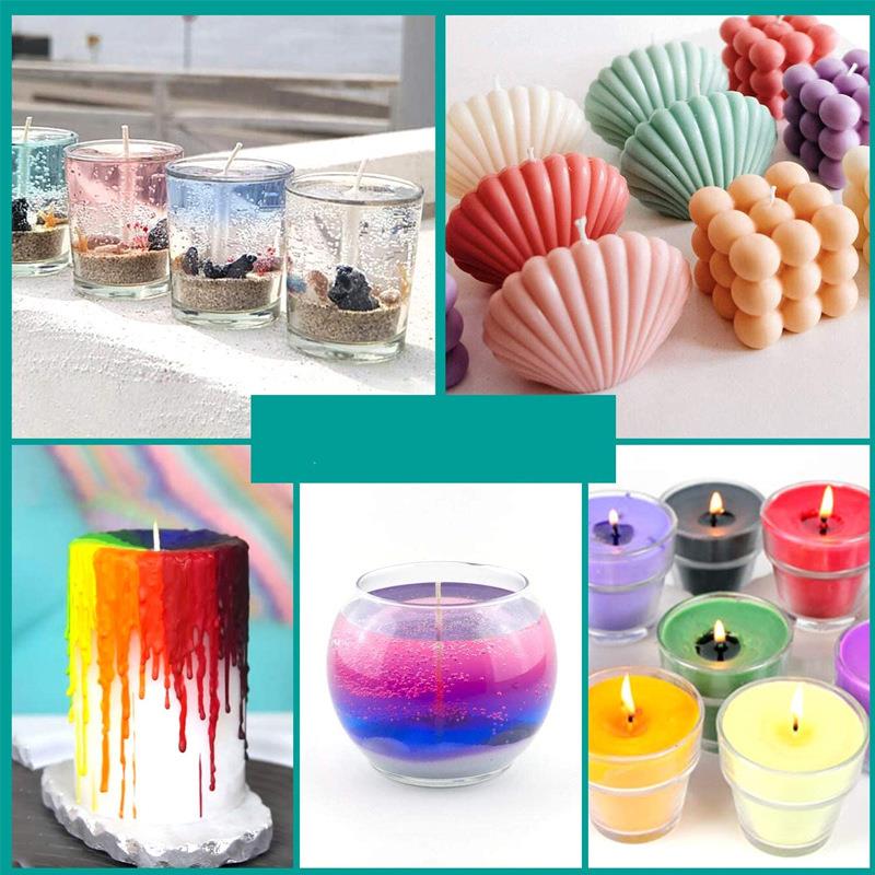 10ml/Bottle Candle Wax Pigment - مراجعة Soap Making Dye وسعره