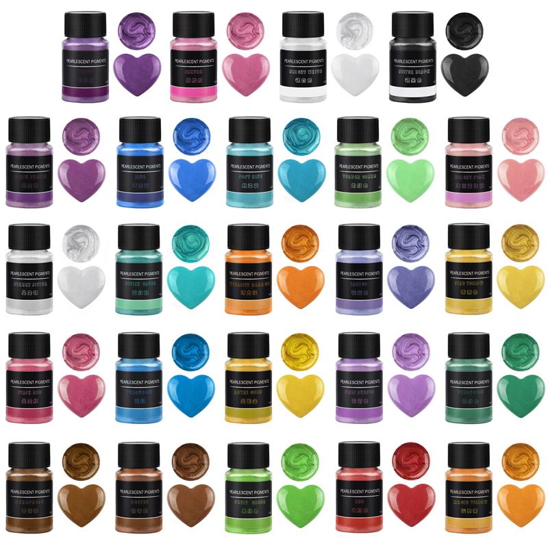 10ml Pearlescent Powder Epoxy  - مراجعة Soap Making Dye وسعره