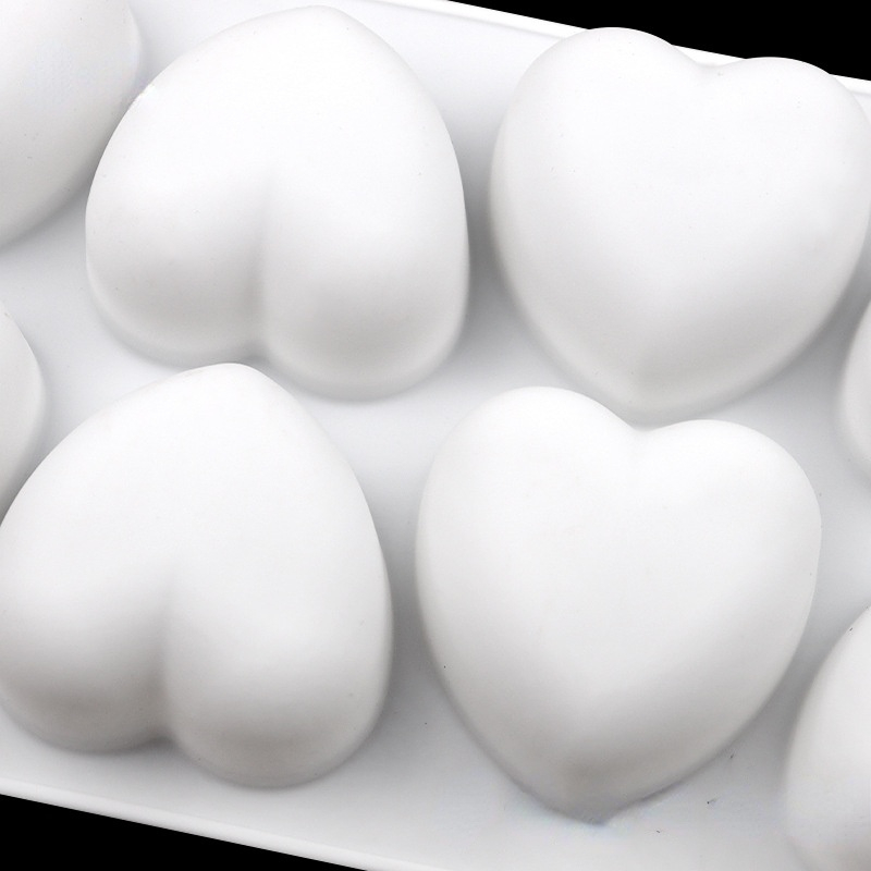 8 Pcs Love Heart Silicone Soap - مراجعة Soap Making Experiment وسعره