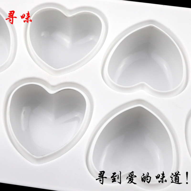 8 Pcs Love Heart Silicone Soap - مراجعة Soap Making Experiment وسعره
