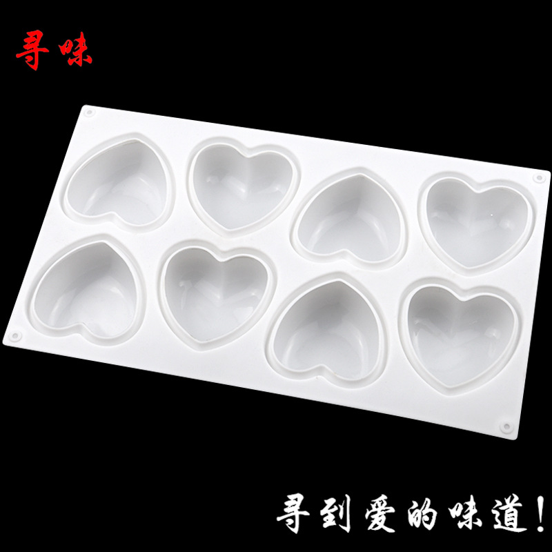 8 Pcs Love Heart Silicone Soap - مراجعة Soap Making Experiment وسعره