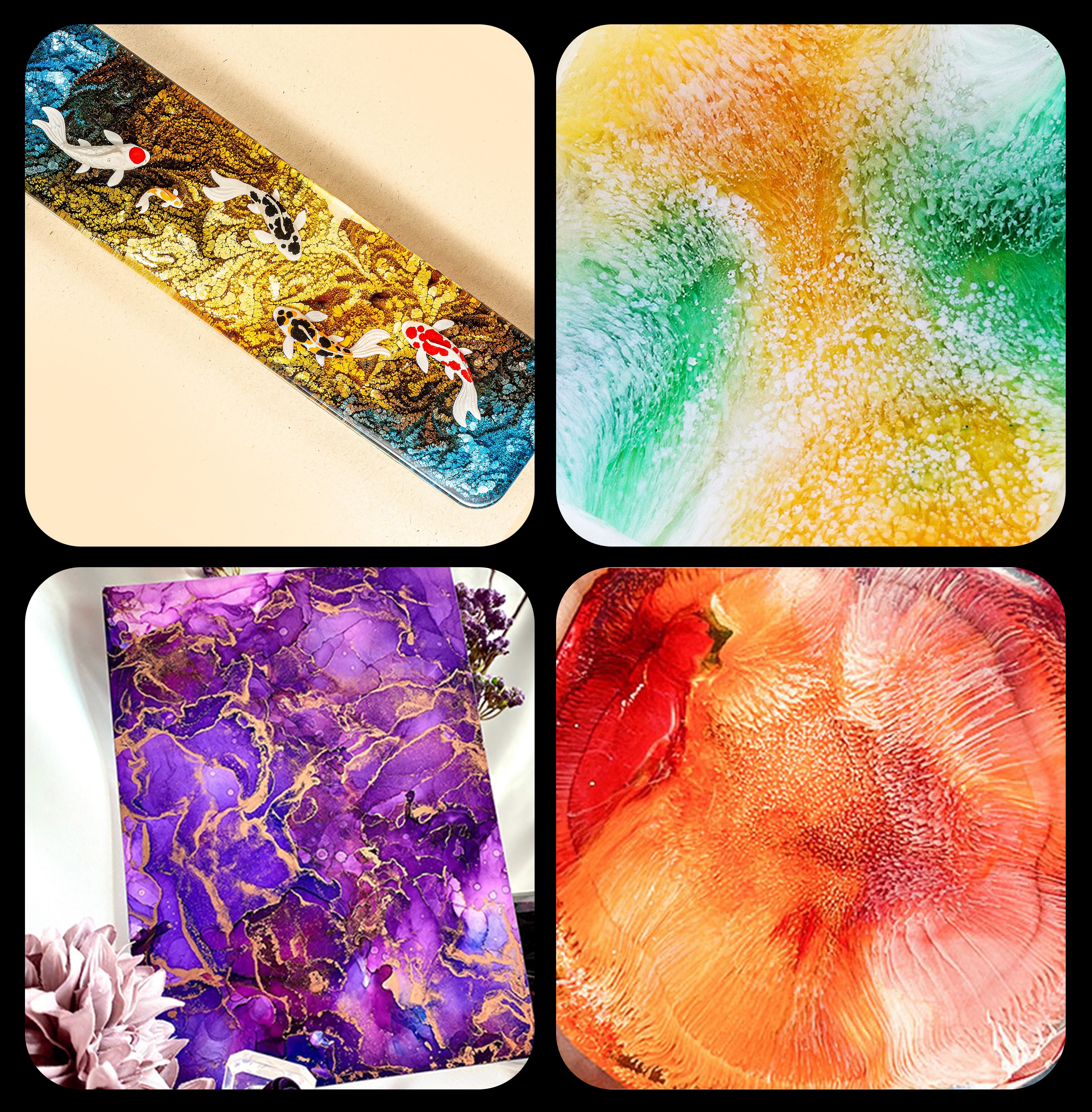 10ml Alcohol Ink Art Epoxy Res - مراجعة Soap Making Dye وسعره