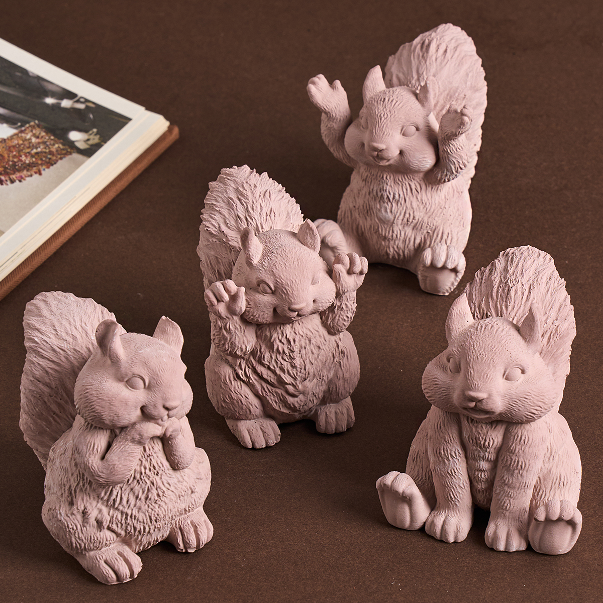 3D Squirrel Candle Mold DIY Cu - مراجعة Soap Making Art وسعره
