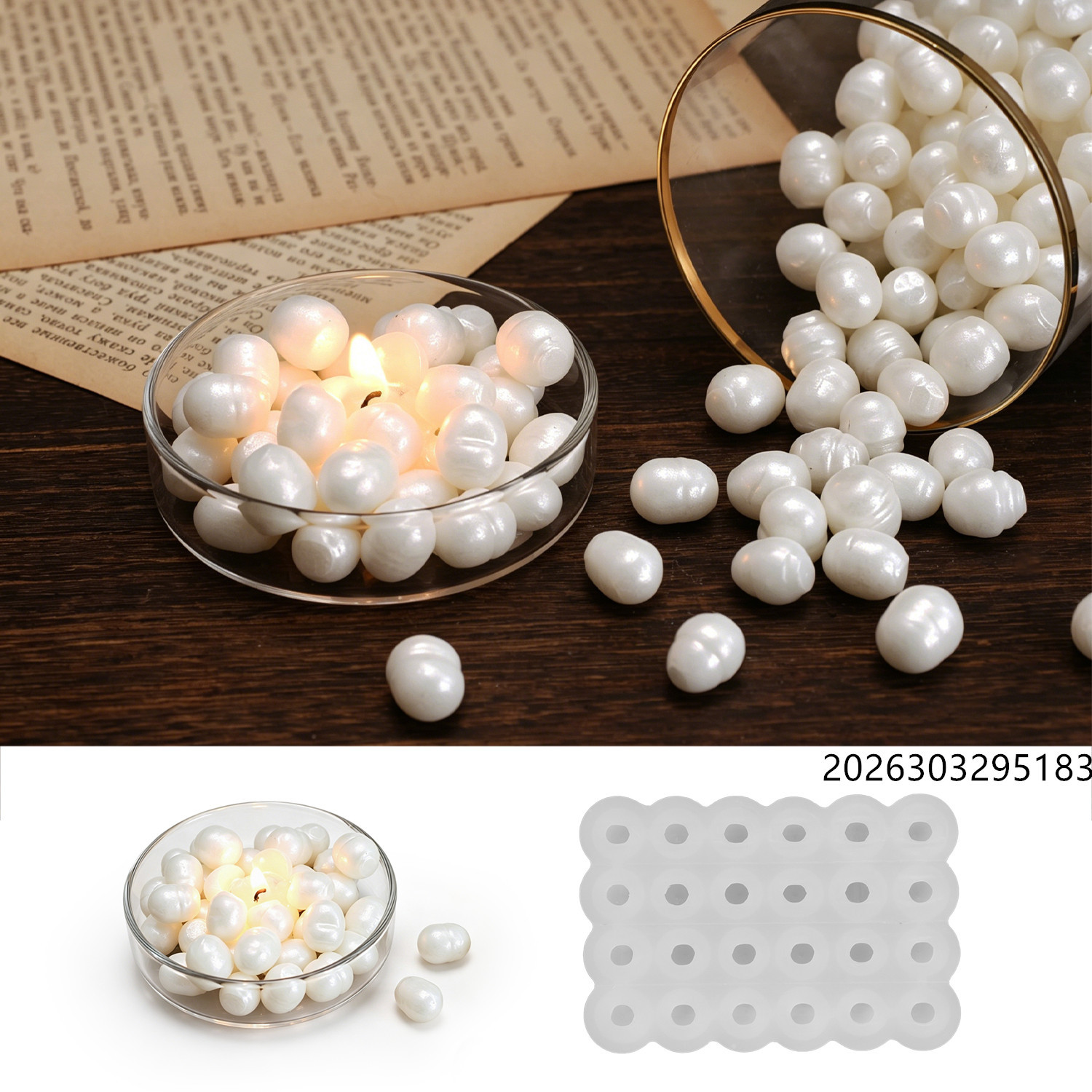 Healing Ocean Pearl Mirror Wax - مراجعة Soap Making Kits وسعره