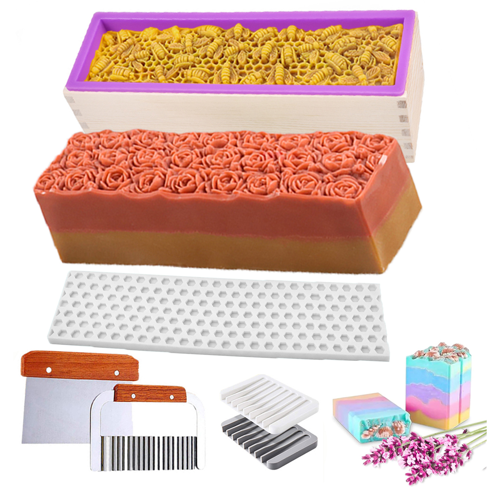 1.2L Wooden Box Soap Mold Maki - مراجعة Soap Making Experiment وسعره
