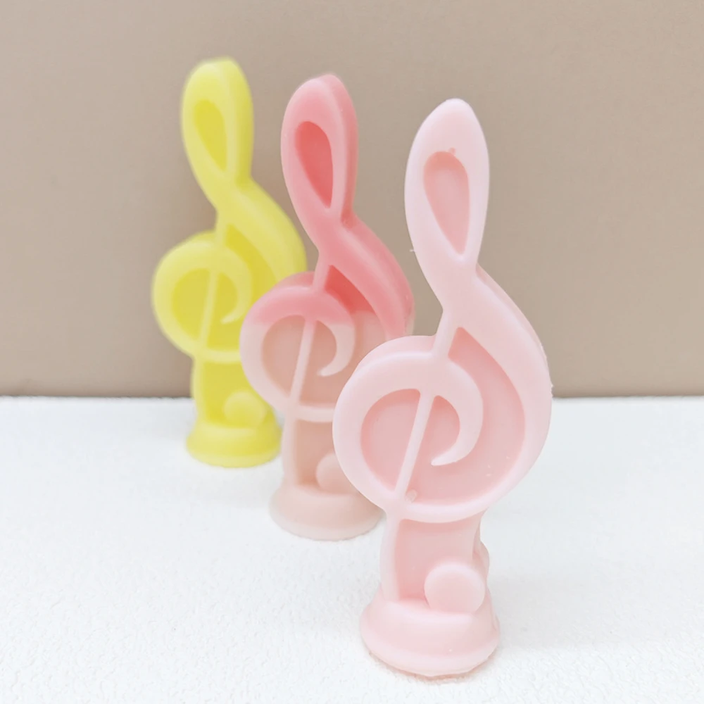 Musical Note Candle Silicone M - مراجعة Soap Making Notes وسعره