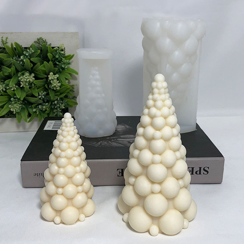 3D Bubble Christmas Tree Silic - مراجعة Soap Making Experiment وسعره
