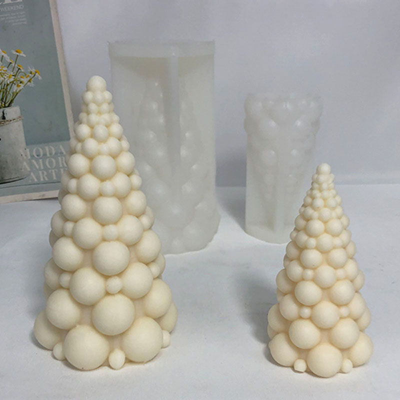 3D Bubble Christmas Tree Silic - مراجعة Soap Making Experiment وسعره