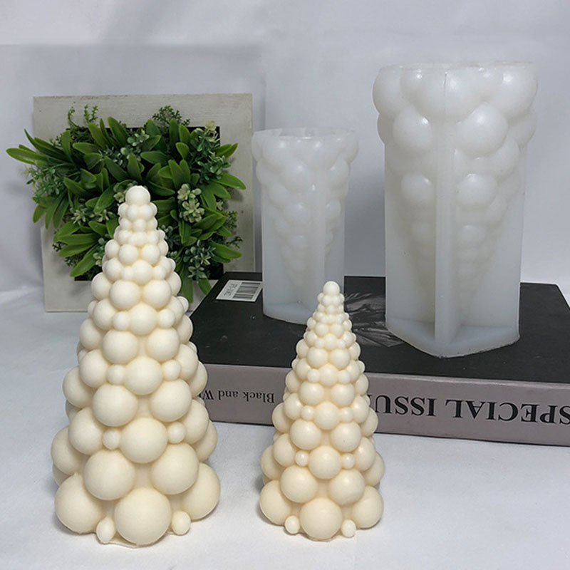 3D Bubble Christmas Tree Silic - مراجعة Soap Making Experiment وسعره