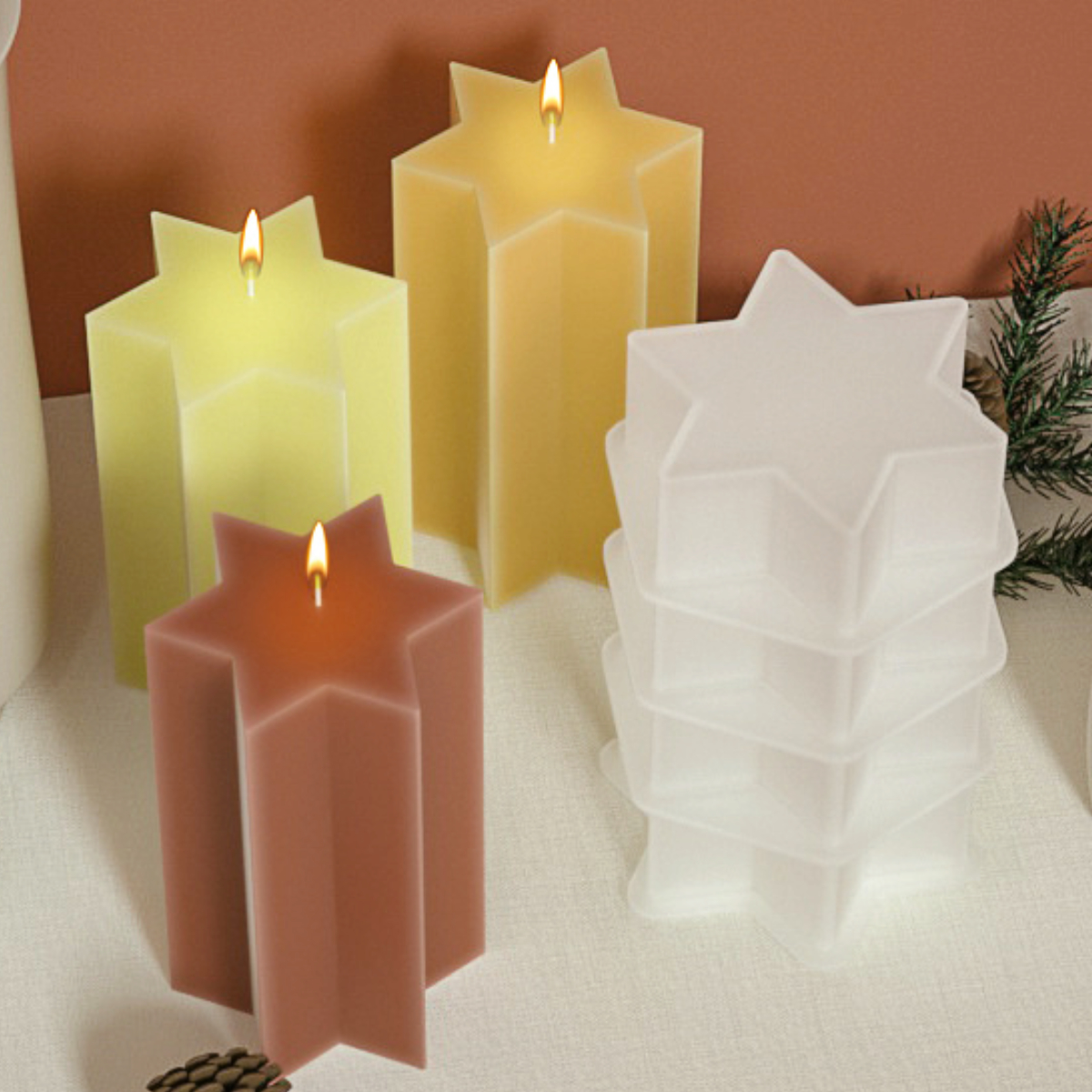 3D Hexagonal Column Silicone C - مراجعة Soap Making Art وسعره