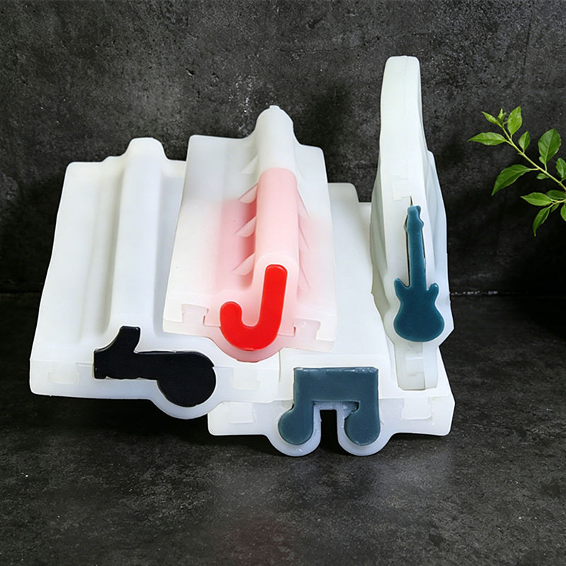 Music Note Silicone Soap Mold, - مراجعة Soap Making Notes وسعره