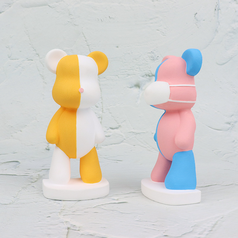 3D Cartoon Bear Silicone Candl - مراجعة Soap Making Experiment وسعره
