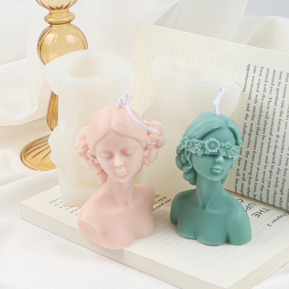 Flower Shape Blindfold Girl Si - مراجعة Soap Making Art وسعره