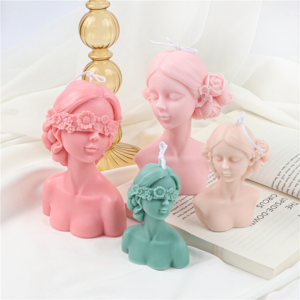 Flower Shape Blindfold Girl Si - مراجعة Soap Making Art وسعره