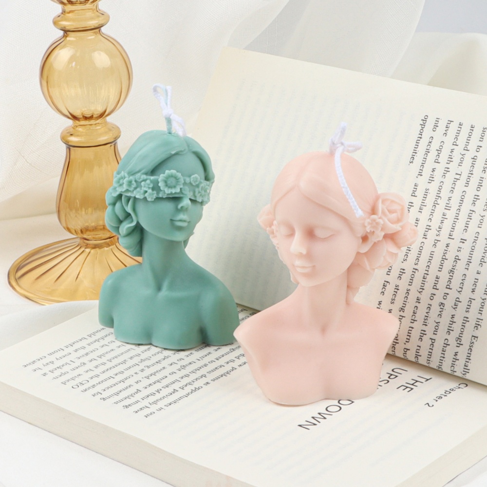 Flower Shape Blindfold Girl Si - مراجعة Soap Making Art وسعره