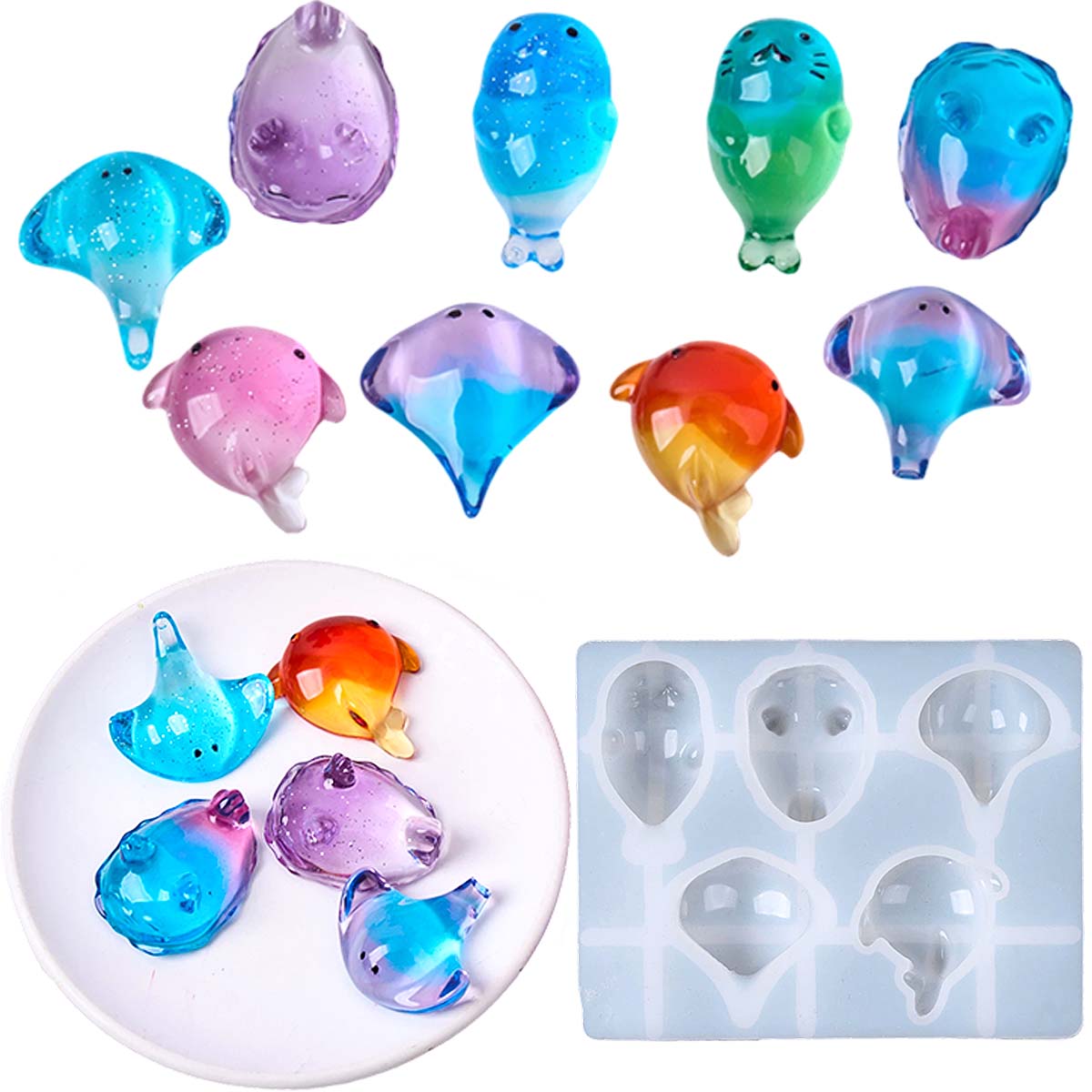 3D Healing Kawaii Manta Ray Wh - مراجعة Soap Making Kits وسعره