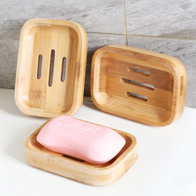 1 Pc Bamboo Wooden Soap Dish,  - مراجعة Soap Making Dye وسعره