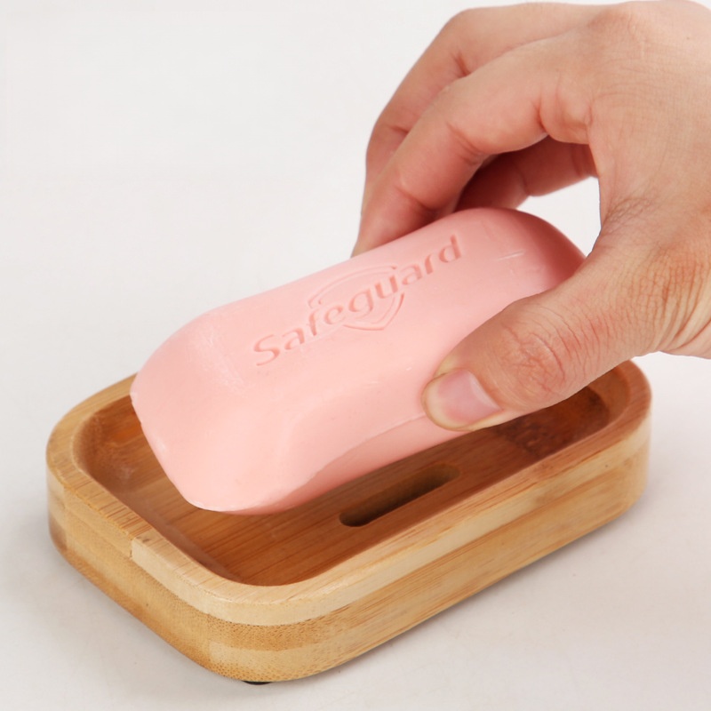 1 Pc Bamboo Wooden Soap Dish,  - مراجعة Soap Making Dye وسعره