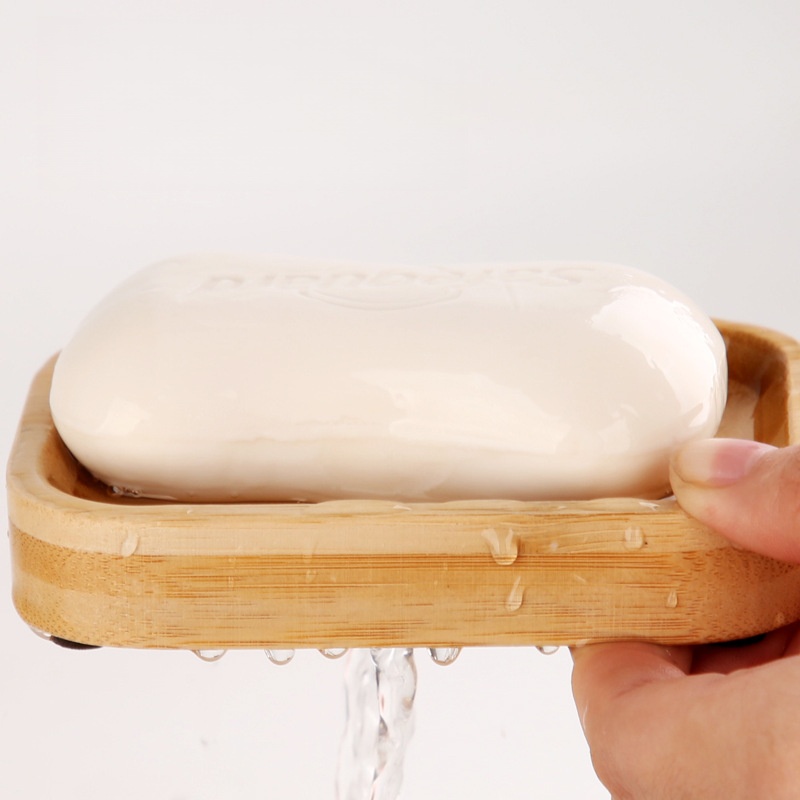 1 Pc Bamboo Wooden Soap Dish,  - مراجعة Soap Making Dye وسعره