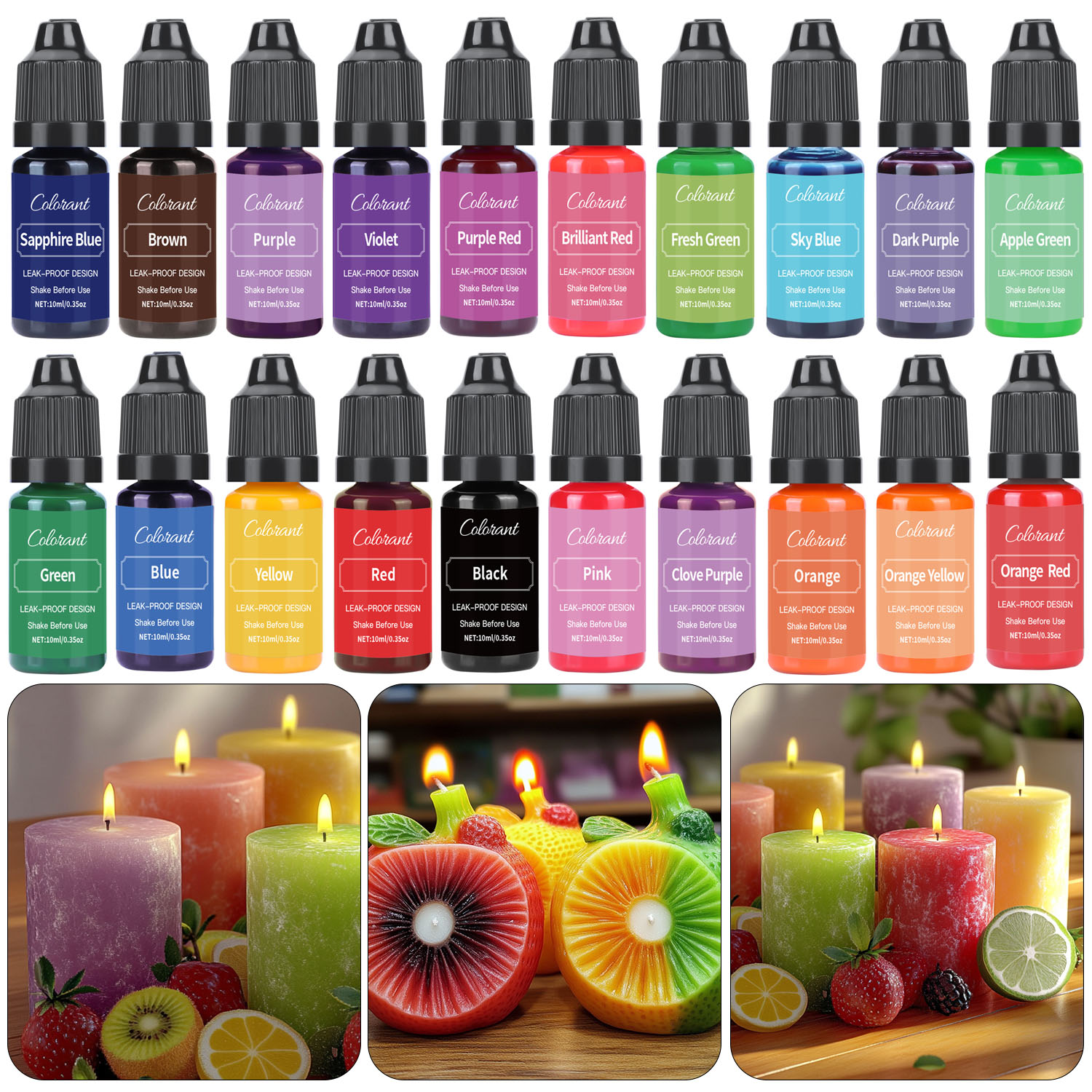 Liquid Candle Dye For Soy Wax  - مراجعة Soap Making Dye وسعره
