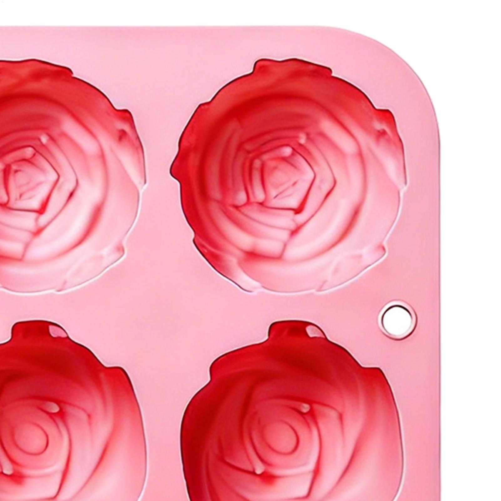 8 Holes Rose Flower Silicone M - مراجعة Soap Making Kits وسعره