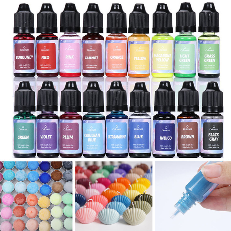 24 Colors Resin Pigments Candl - مراجعة Soap Making Dye وسعره