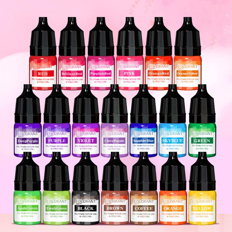 5ml/Bottle Candle Wax Pigment  - مراجعة Soap Making Dye وسعره