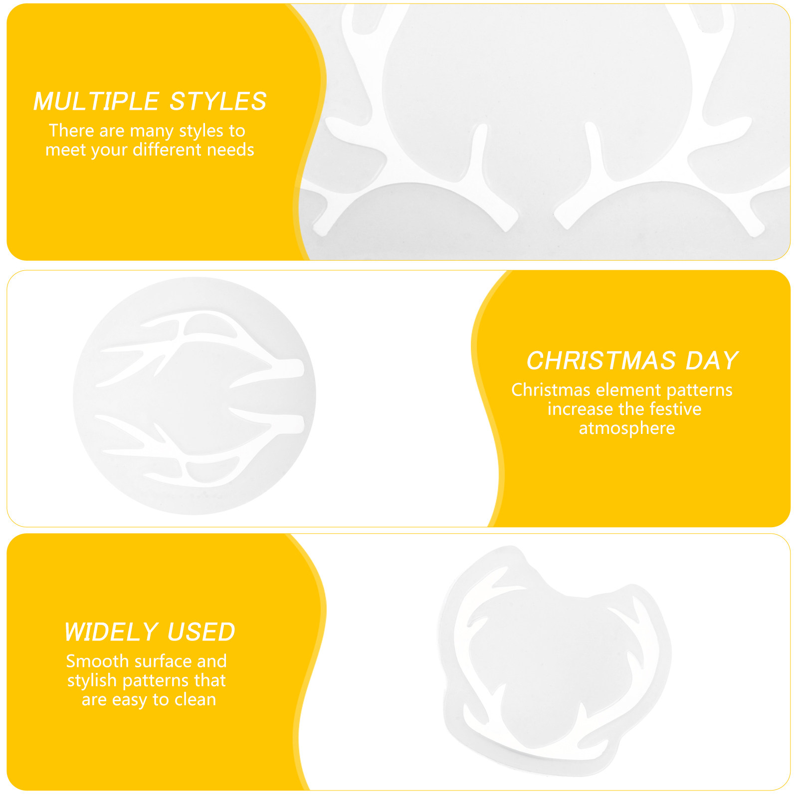 5pcs Elk Mold Christmas Silico - مراجعة Soap Making Art وسعره