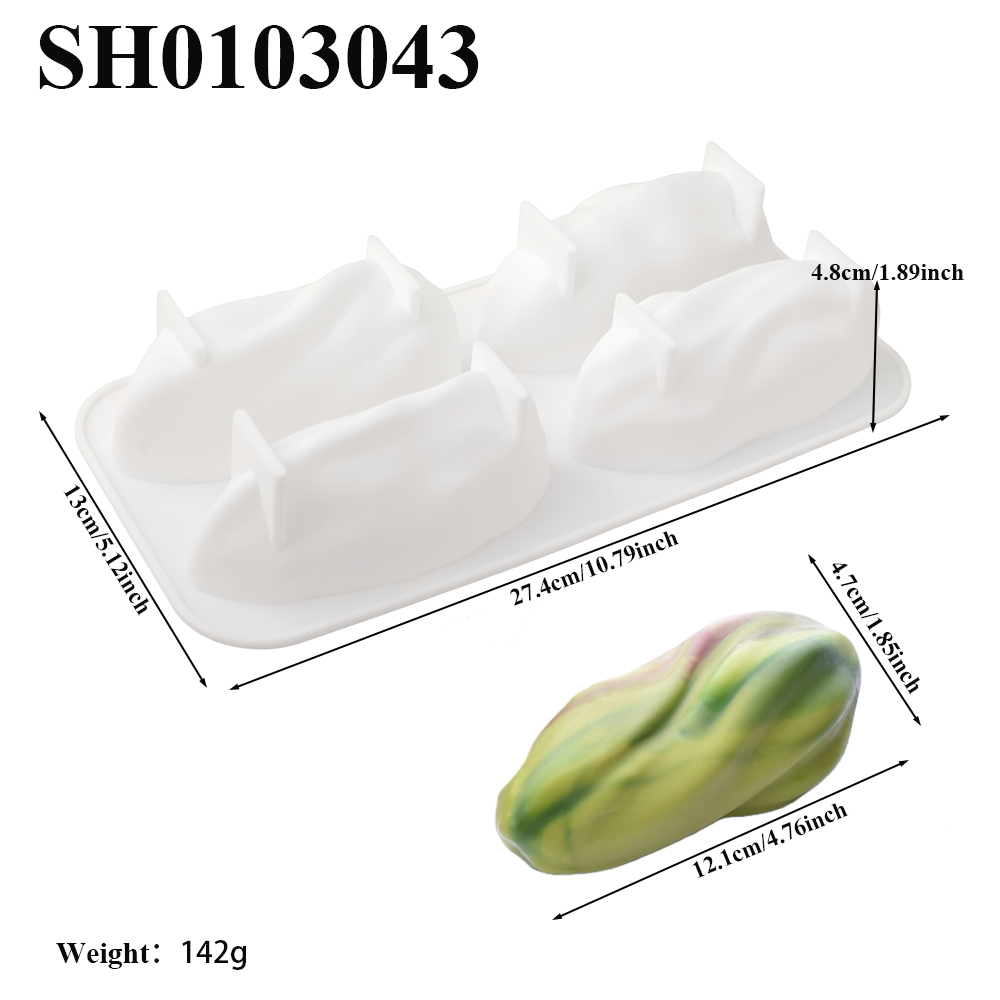 4 or 9-Cell Pistachio Design S - مراجعة Soap Making Kits وسعره