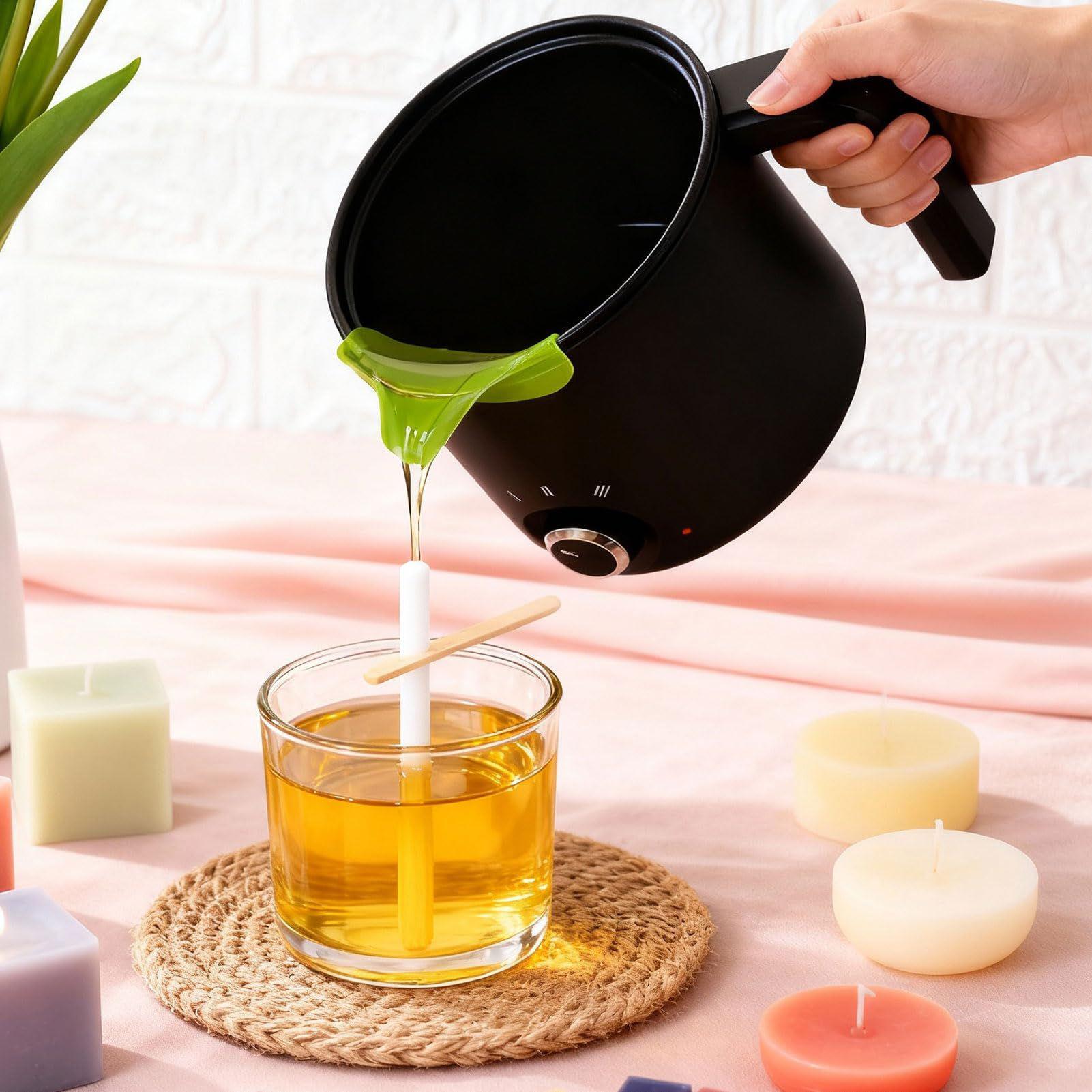 Candle Wax Melting Pot 1.5L La - مراجعة Soap Making Experiment وسعره