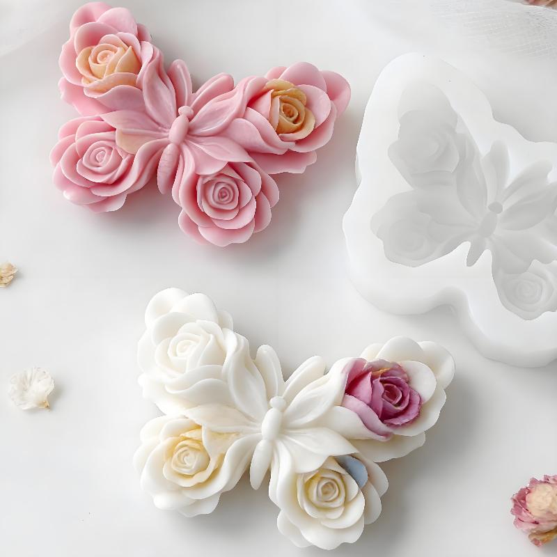 DIY Rose Butterfly Form Silico - مراجعة Soap Making Kits وسعره