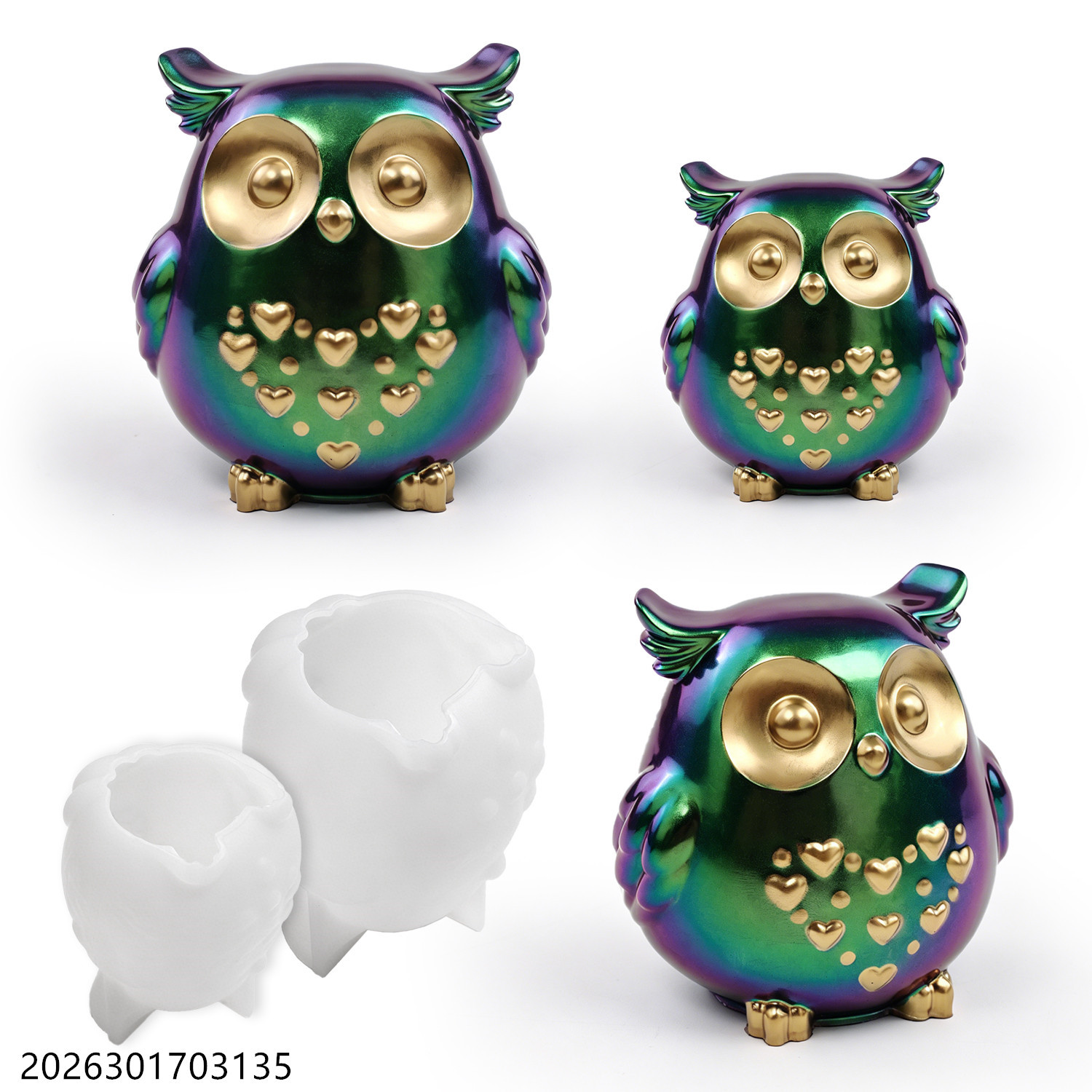 Owl Silicone Mold 3D Bird Shap - مراجعة Soap Making Kits وسعره