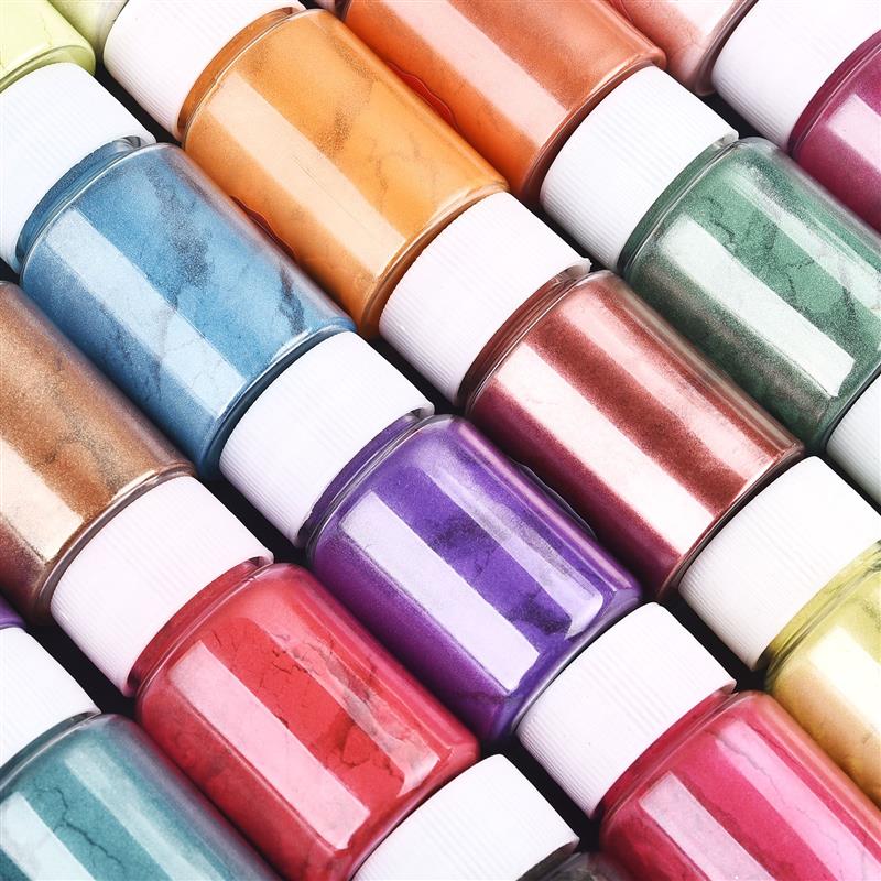 24 Colors 10g Mirror Natural M - مراجعة Soap Making Dye وسعره