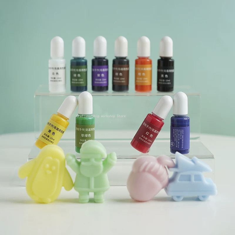 Handmade Soap Base Pigment 10  - مراجعة Soap Making Dye وسعره