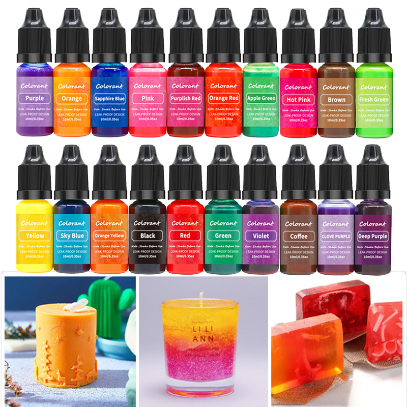 20 Colors Candle Dyes Pigment  - مراجعة Soap Making Dye وسعره